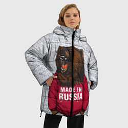 Куртка зимняя женская Made in Russia, цвет: 3D-красный — фото 2