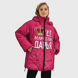 Куртка зимняя женская Её величество Дарья, цвет: 3D-красный — фото 2