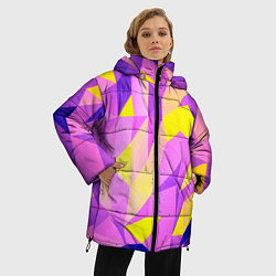 Куртка зимняя женская Texture, цвет: 3D-черный — фото 2