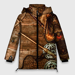 Куртка зимняя женская Рыбацкий стол, цвет: 3D-светло-серый