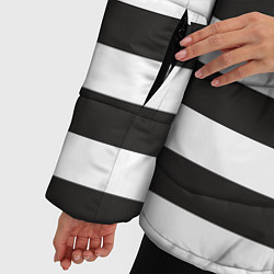 Куртка зимняя женская Заключенный, цвет: 3D-черный — фото 2