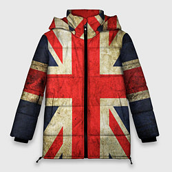 Куртка зимняя женская Великобритания, цвет: 3D-черный