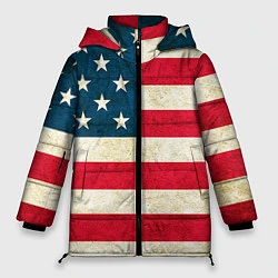 Куртка зимняя женская США, цвет: 3D-черный