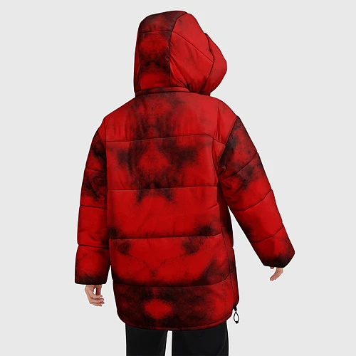 Женская зимняя куртка СССР / 3D-Красный – фото 4