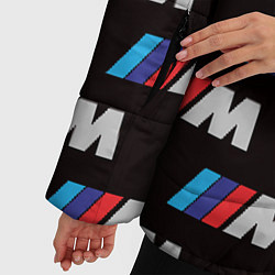 Куртка зимняя женская BMW M, цвет: 3D-светло-серый — фото 2