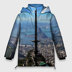 Куртка зимняя женская Рио-де-Жанейро, цвет: 3D-черный