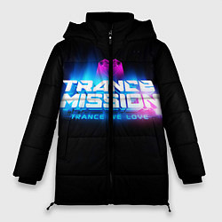 Куртка зимняя женская Trancemission: Trance we love, цвет: 3D-светло-серый