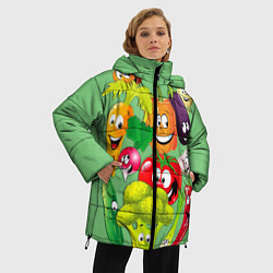 Куртка зимняя женская Правильное питание, цвет: 3D-черный — фото 2