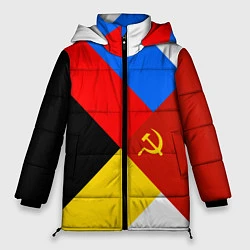 Куртка зимняя женская Вечная Россия, цвет: 3D-черный