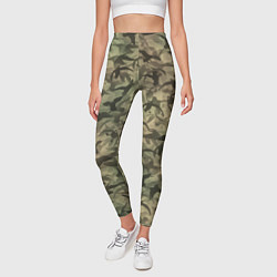 Леггинсы женские Камуфляж с утками, цвет: 3D-принт — фото 2