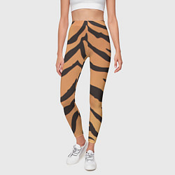Леггинсы женские Тигриный камуфляж, цвет: 3D-принт — фото 2