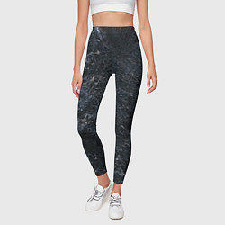 Леггинсы женские Мрамор, цвет: 3D-принт — фото 2