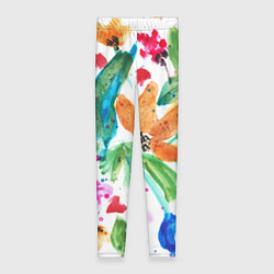 Леггинсы женские Весна, цвет: 3D-принт