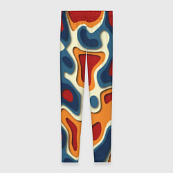 Леггинсы женские Пятна краски, цвет: 3D-принт