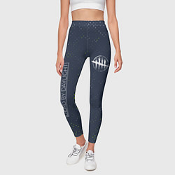 Леггинсы женские DEAD BY DAYLIGHT Потертости, цвет: 3D-принт — фото 2