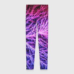 Леггинсы женские Авангардный неоновый паттерн Мода Avant-garde neon, цвет: 3D-принт