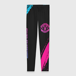 Женские легинсы Manchester United Neon Gradient