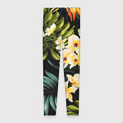 Леггинсы женские Vanguard floral composition Summer, цвет: 3D-принт