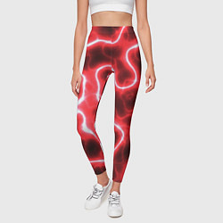 Леггинсы женские Огненный камуфляж, цвет: 3D-принт — фото 2