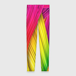 Леггинсы женские Multicolored ribbons, цвет: 3D-принт