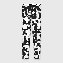 Леггинсы женские Камуфляж Cowskin средний, цвет: 3D-принт