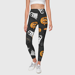Леггинсы женские Halloween 31 окт, цвет: 3D-принт — фото 2
