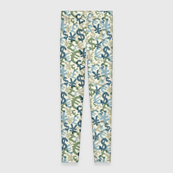 Женские легинсы Значки валют