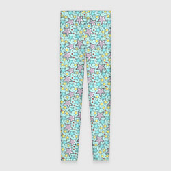 Леггинсы женские Звезда с пунктиром, цвет: 3D-принт