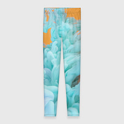 Женские легинсы Красочный и разноцветный дым
