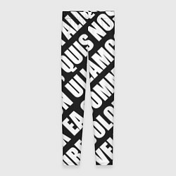 Леггинсы женские Крупный рубленый текст Lorem Ipsum каллиграфия на, цвет: 3D-принт