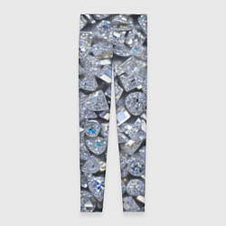 Леггинсы женские Россыпь бриллиантов, цвет: 3D-принт