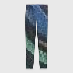 Леггинсы женские Пиксельный узор, цвет: 3D-принт