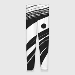 Леггинсы женские Abstract black and white composition, цвет: 3D-принт