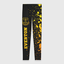 Леггинсы женские Everton - gold gradient по-вертикали, цвет: 3D-принт