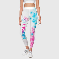 Леггинсы женские Napoli neon gradient style по-вертикали, цвет: 3D-принт — фото 2