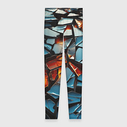 Леггинсы женские Объемные стекляшки, цвет: 3D-принт