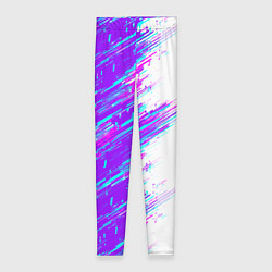 Женские легинсы Neon glitch