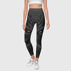 Леггинсы женские Иллитид иллюстрация, цвет: 3D-принт — фото 2