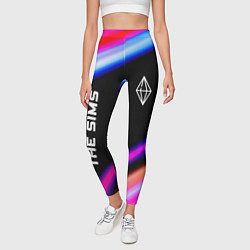 Леггинсы женские The Sims speed game lights, цвет: 3D-принт — фото 2