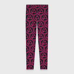 Женские легинсы Linkin park pink logo