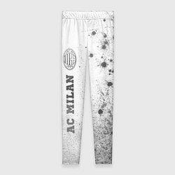Леггинсы женские AC Milan - white gradient по-вертикали, цвет: 3D-принт