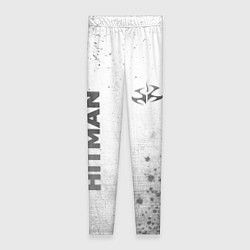 Леггинсы женские Hitman - white gradient вертикально, цвет: 3D-принт