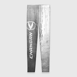 Леггинсы женские Changan - grey gradient по-вертикали, цвет: 3D-принт