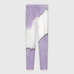 Леггинсы женские Штукатурка и лавандовая краска, цвет: 3D-принт