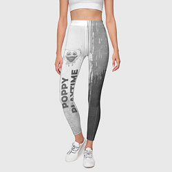 Леггинсы женские Poppy Playtime - white gradient по-вертикали, цвет: 3D-принт — фото 2