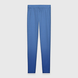 Леггинсы женские Сине-голубой текстурированный градиент, цвет: 3D-принт