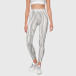 Леггинсы женские Рельефный узор, цвет: 3D-принт — фото 2