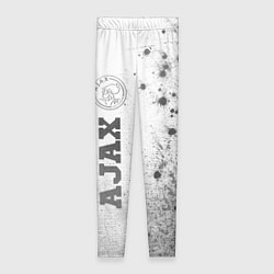 Леггинсы женские Ajax - white gradient по-вертикали, цвет: 3D-принт