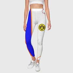 Леггинсы женские Borussia geometry sport, цвет: 3D-принт — фото 2