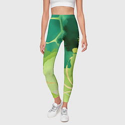 Леггинсы женские Вдохновленный природой, цвет: 3D-принт — фото 2